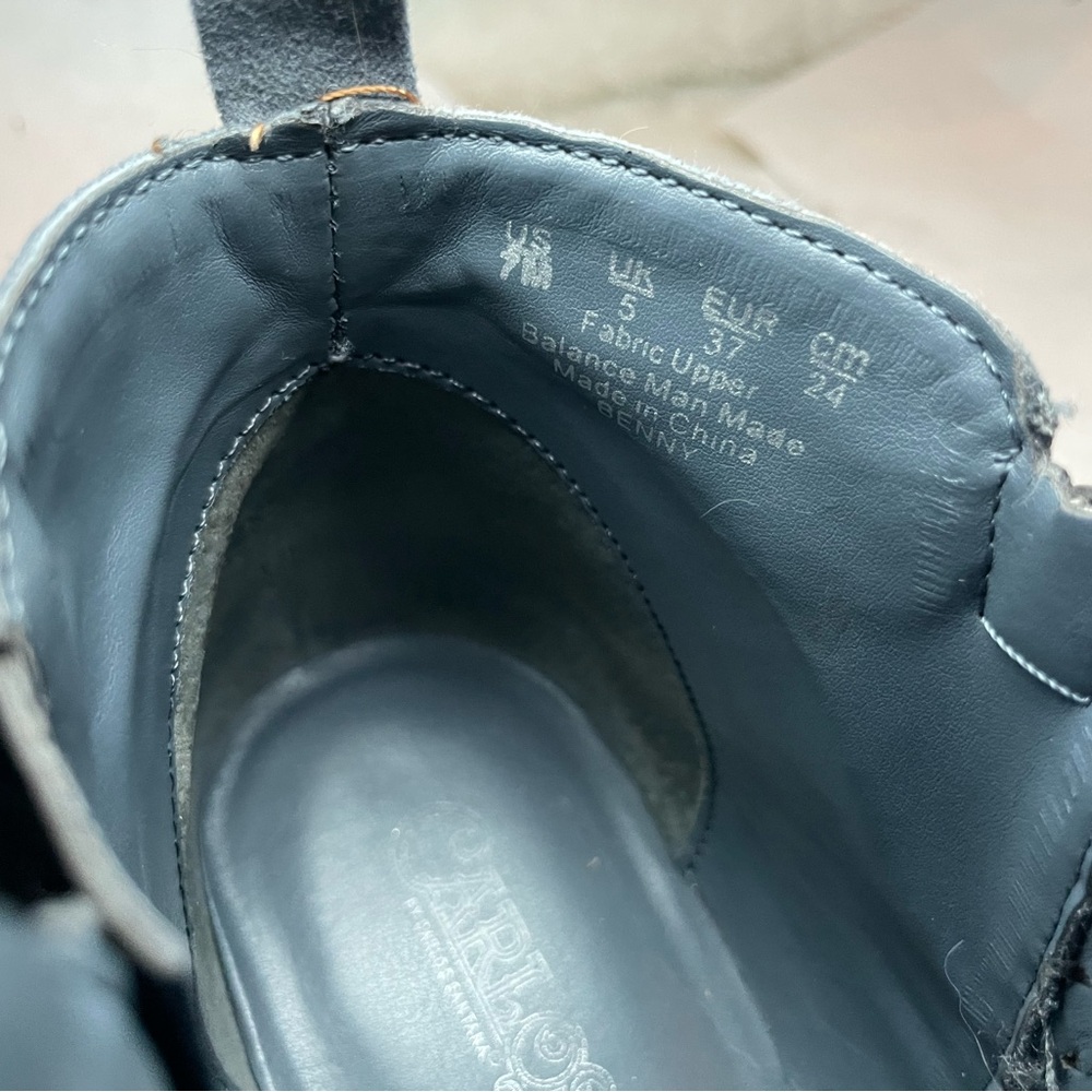 Carlos by Carlos Santana blue-grey booties - Picture 9 of 10